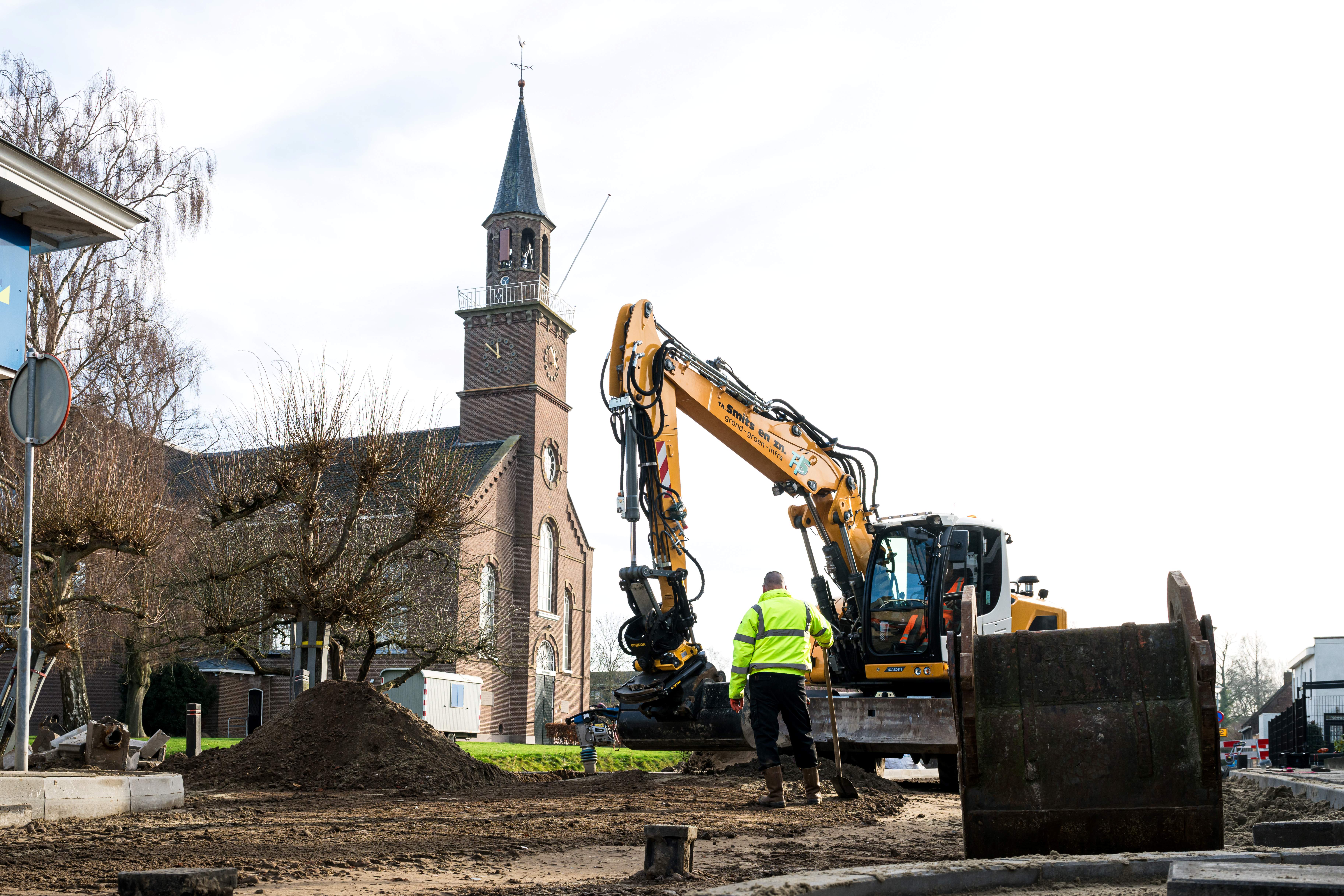 Kerkring is op de schop: onderhoud met oog voor bereikbaarheid