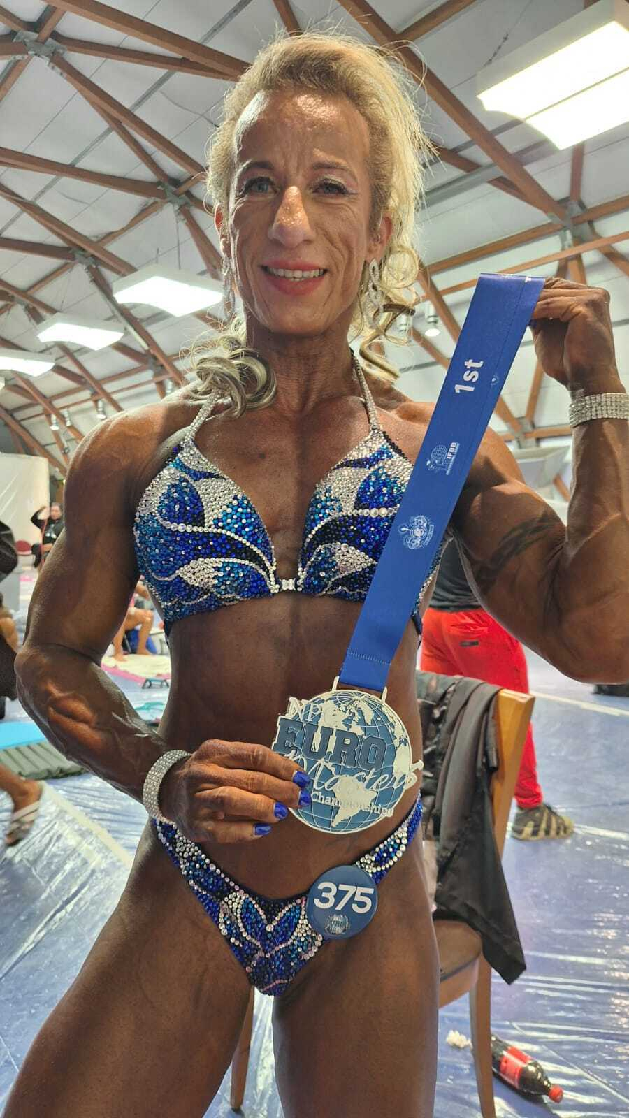 Bodybuildster Marian de Graaf bijna bij de professionals, maar leeft nu al als topsporter