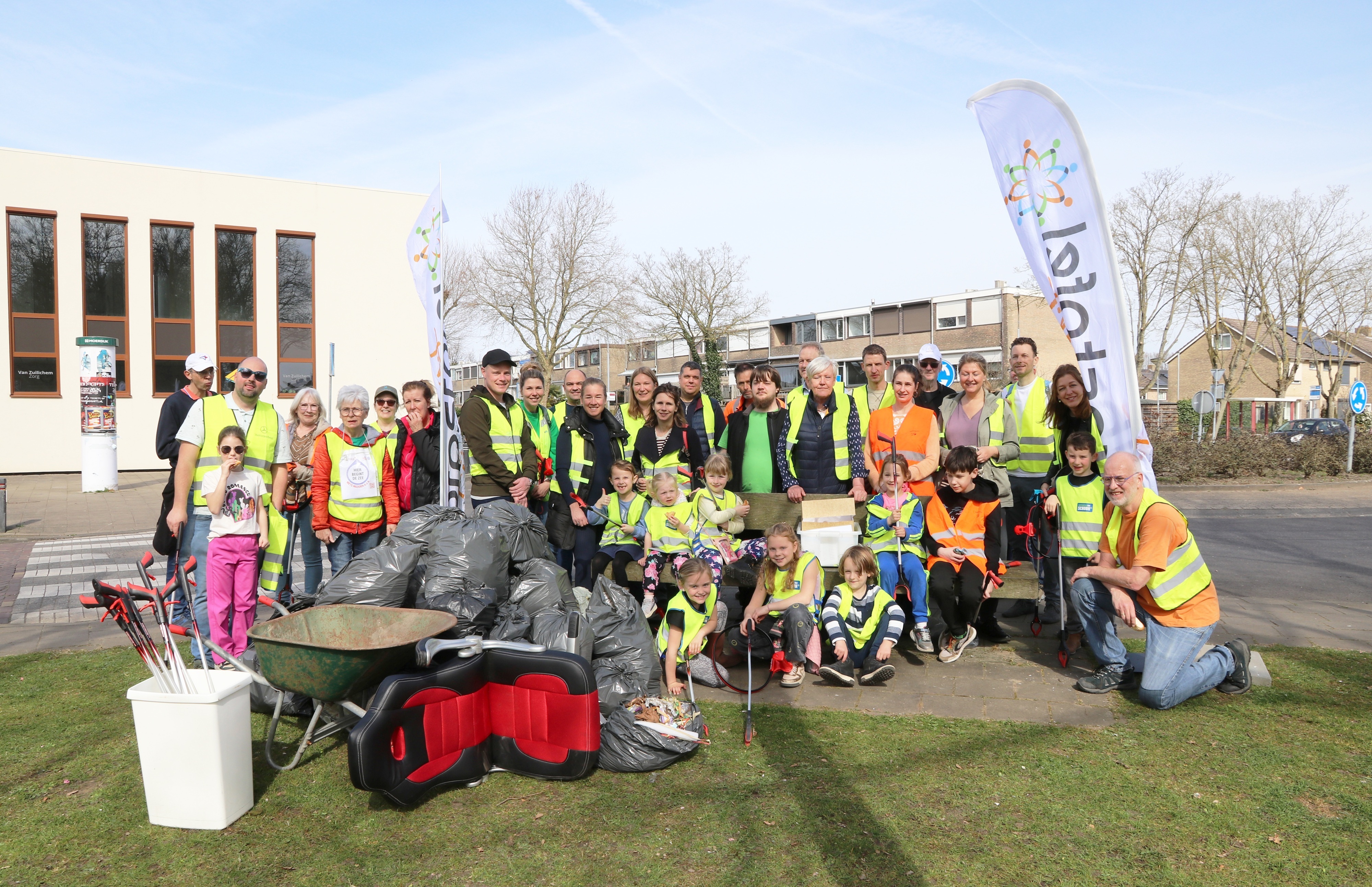 Fijnaart fanatiek op jacht naar zwerfafval