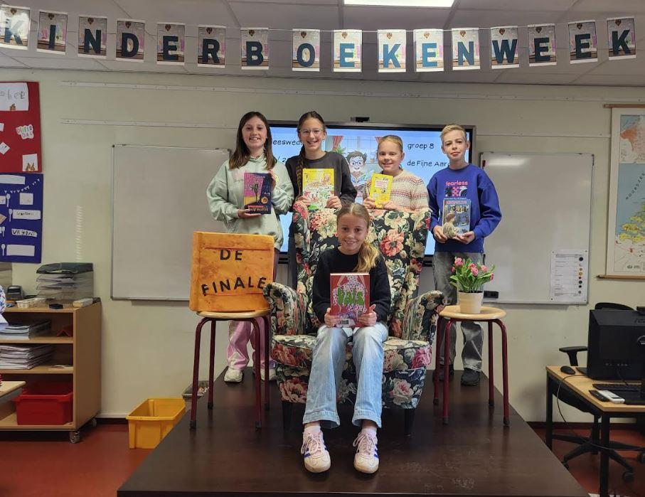Spannende voorleesfinale op De Fijne Aarde