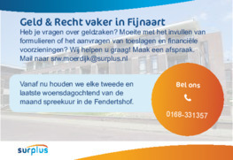 Geld & Recht Surplus vaker in Fijnaart