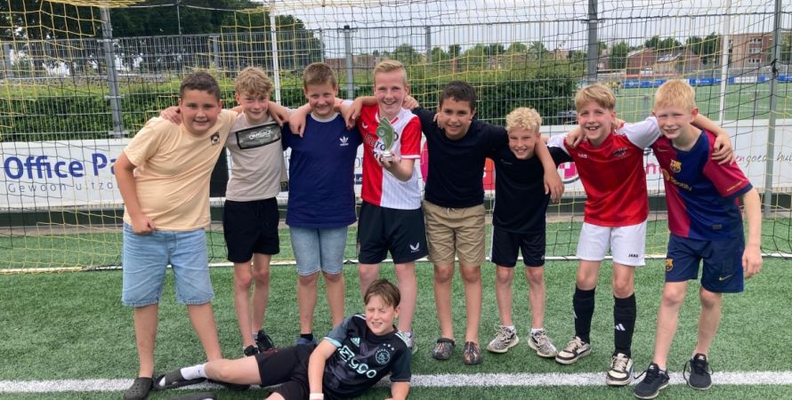 JO12-2 van VV De Fendert kampioen op toernooi Unitas’30