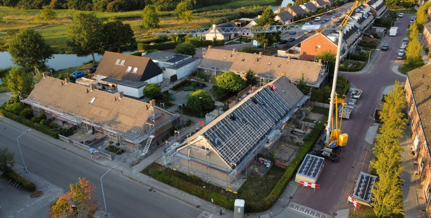 Veel huurwoningen in Fijnaart worden gerenoveerd en verduurzaamd