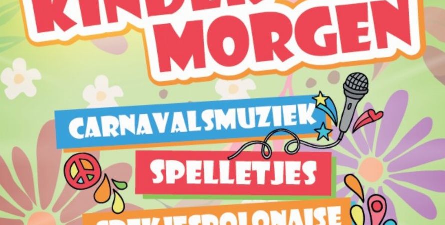 Carnavalsochtend voor de kinderen