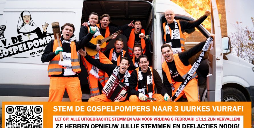 Finaleplek voor De Gospelpompers!