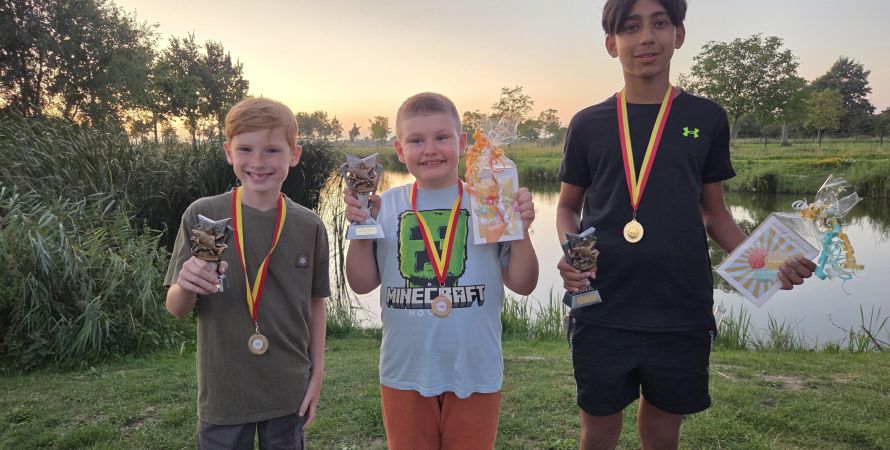 Een avond vol winnaars, prijzen en vis!