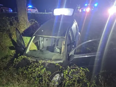 Dollemansrit eindigt in sloot langs A58