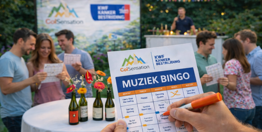 Tuinquiz en Muziekbingo voor ColSensation