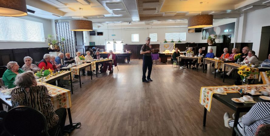 Activiteit Zonnebloem afdeling Fijnaart