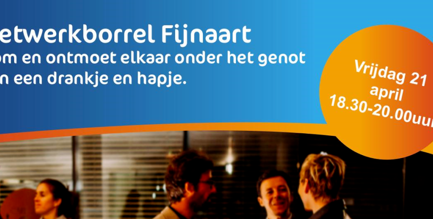 Kom en ontmoet elkaar onder het genot van een drankje en een hapje.
