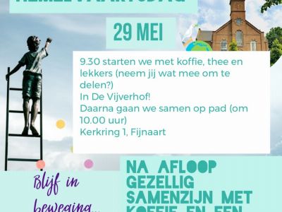 Bezinning en beweging tijdens Hemelvaart in Fijnaart