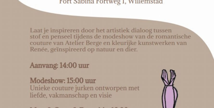 Artistieke dialoog tussen stof en penseel