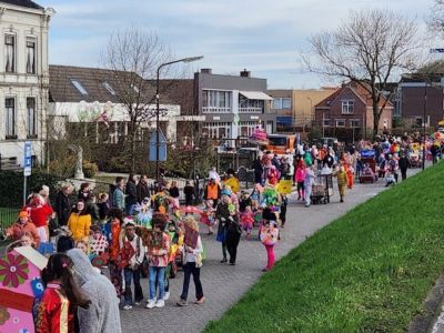 Inschrijving van de mini-optocht van start