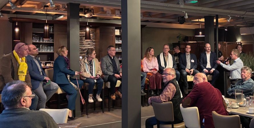 Tien partijen in debat over de toekomst van Fijnaart