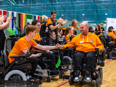 Het WK Powerchair Hockey in Finland