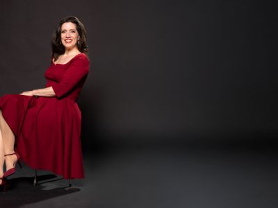 Jazz-zangeres Mirjam van Dam in d'Engelenburgh