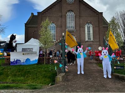 Succesvol Paasevent rondom De Dorpskerk: een middag vol plezier