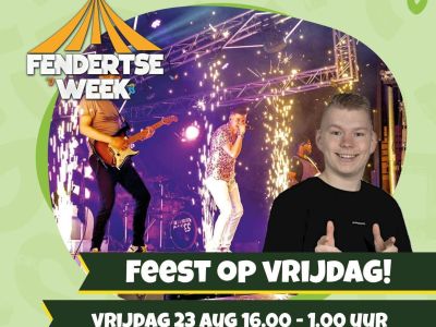 Feest op Vrijdag van 16:00 - 01:00 uur