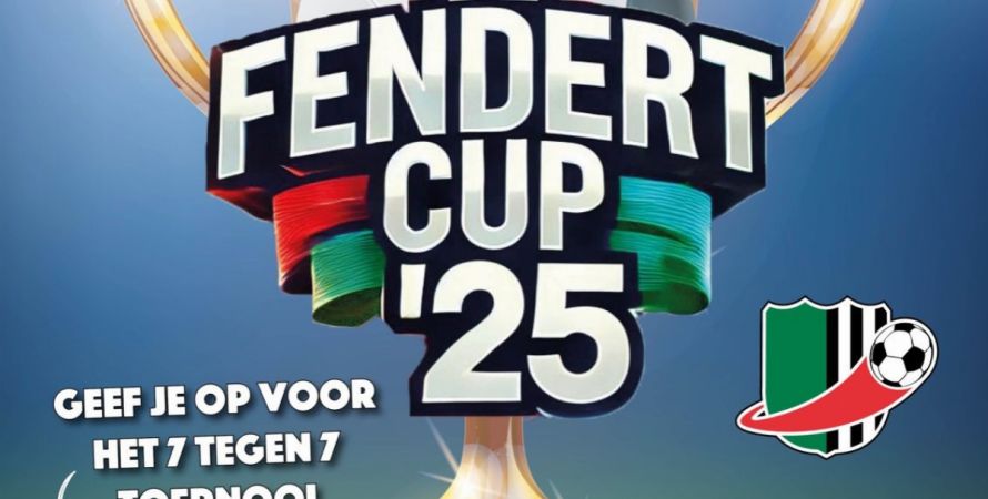 Een gloednieuw 7 vs 7 toernooi met spetterende feestavond: De Fendert Cup!