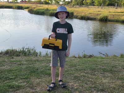 De 1ste van hopelijk meer mooie avonden met veel vis en een gouden randje is een feit