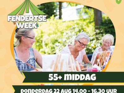 55+ middag Hetzelfde maar anders inclusief workshop schilderen