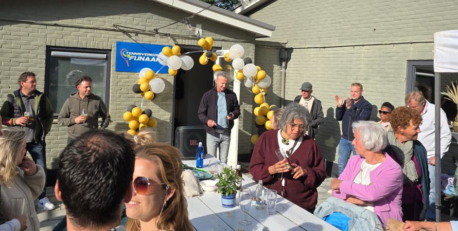 Het 50-jarig jubileum van TV Fijnaart was een groot succes