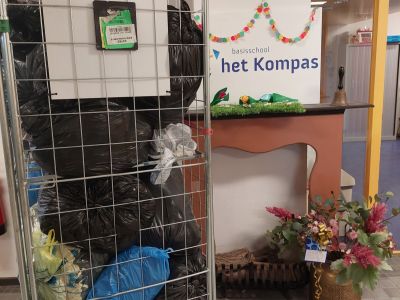 Help basisschool Het Kompas met de textielrace!