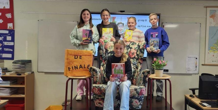 Spannende voorleesfinale op De Fijne Aarde