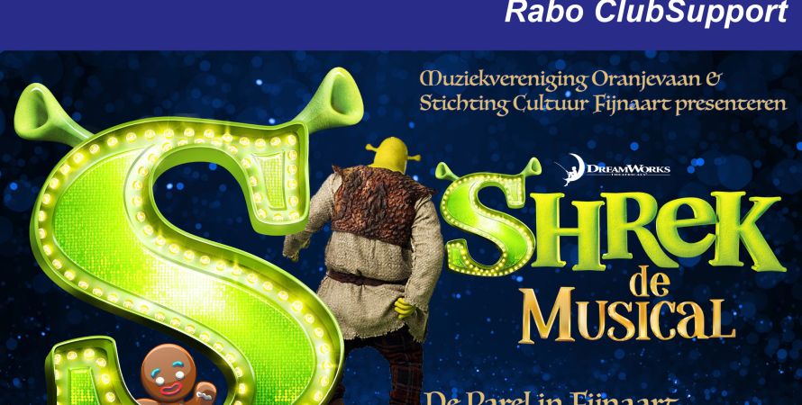 Steun Shrek de Musical en stem op Oranjevaan