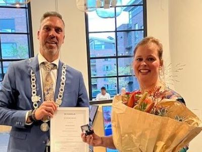 Erepenning voor Silvana Vermunt