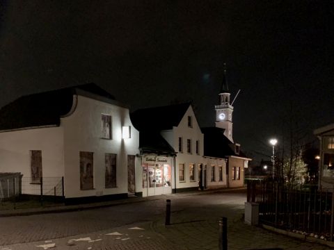 Korte Kerkstraat in de vroege ochtend/ Jan Gorter