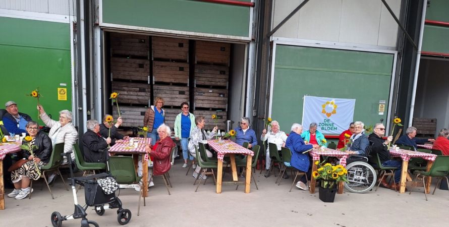 Laatste activiteit Zonnebloem Fijnaart voor de zomervakantie