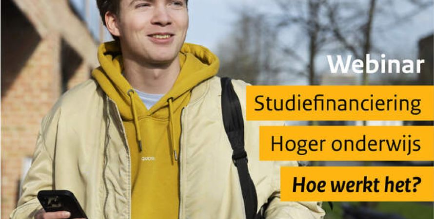 Gratis webinar over studiefinanciering hoger onderwijs: hoe werkt het?