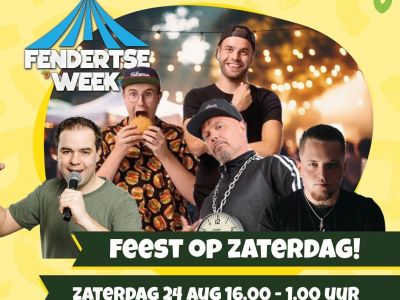 Feest op Zaterdag van 16:00 uur tot 01:00 uur