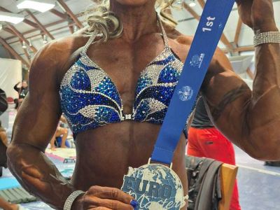 Bodybuildster Marian de Graaf bijna bij de professionals, maar leeft nu al als topsporter