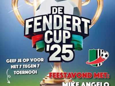 Een gloednieuw 7 vs 7 toernooi met spetterende feestavond: De Fendert Cup!