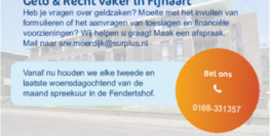 Geld & Recht Surplus vaker in Fijnaart