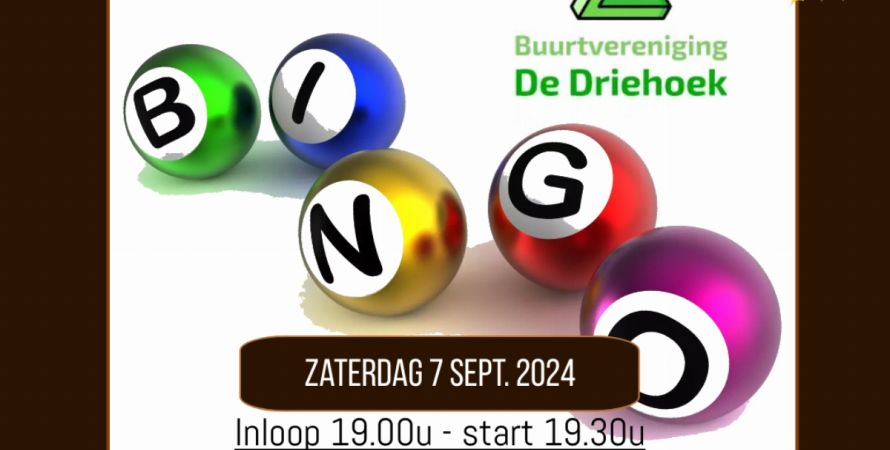 Herfst Bingo 'de Driehoek'