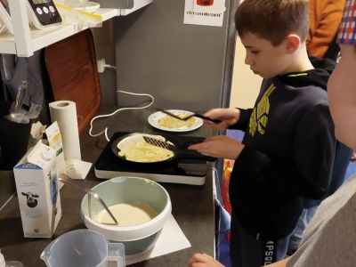 Nationale Pannenkoekdag op Basisschool het Kompas